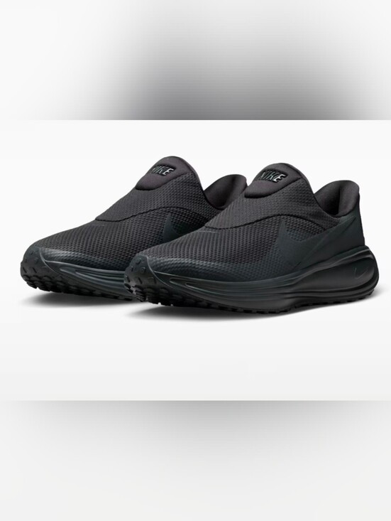 Nike Other - Nike Black Athletic Sneaker with Gray Swoosh